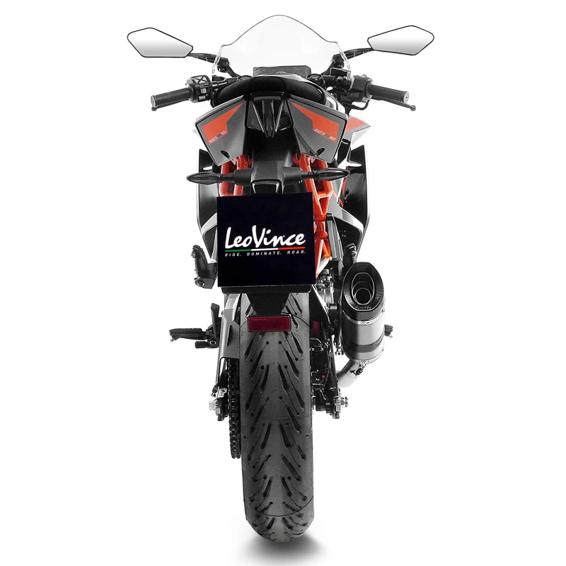 LeoVince 14417E LV Pro Slip-on Exhaust, Stainless For KTM RC125 / RC390 Duke '22- - Image 6