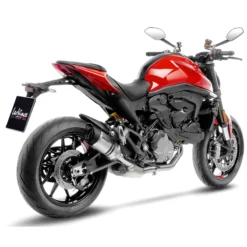 LeoVince 14424E LV Pro Slip-on Exhaust, Stainless For Ducati Monster 937/+ '21-