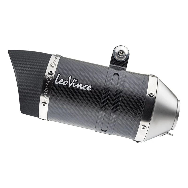 LeoVince 14425E LV Pro Slip-on Exhaust, Carbon For Ducati Monster 937/+ '21- - Image 5