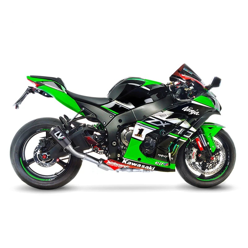 LeoVince 15200C LV-10 Carbon Slip-on Exhaust For Kawasaki Ninja ZX-10R/RR '16- - Image 2