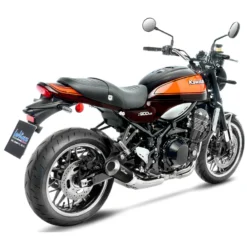 LeoVince 15216B LV-10 Black Slip-on Exhaust For Kawasaki Z900RS '18-