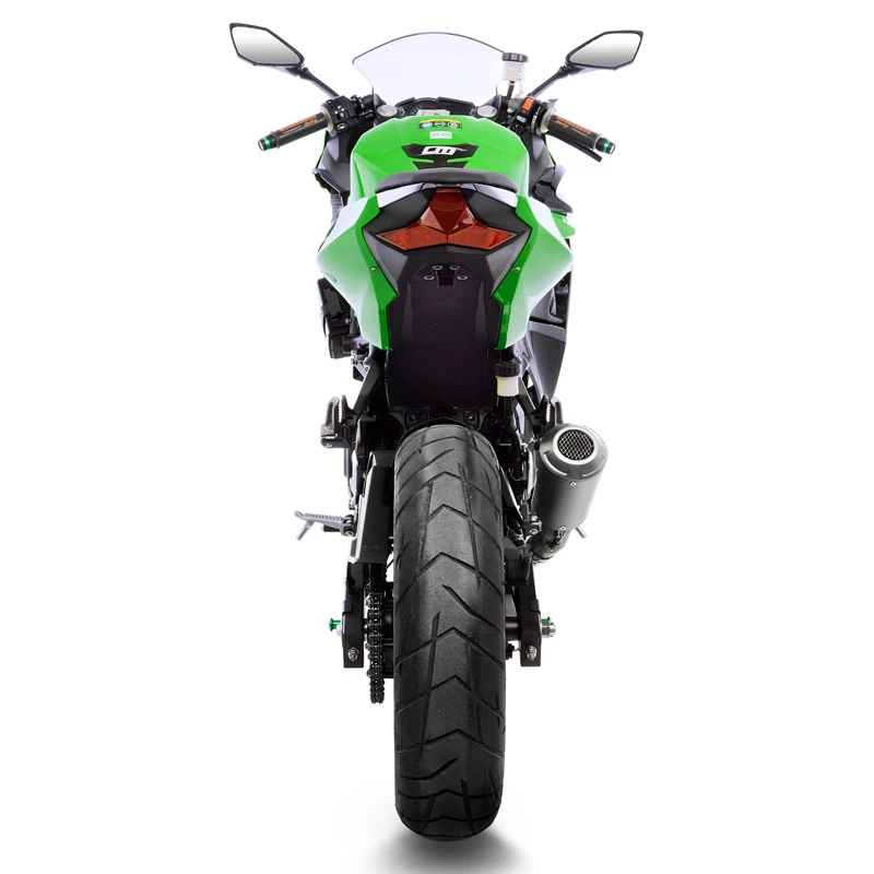 LeoVince 15218 LV-10 Stainless Slip-on Exhaust For Kawasaki Ninja 400 / Z400 (2018-) - Image 3