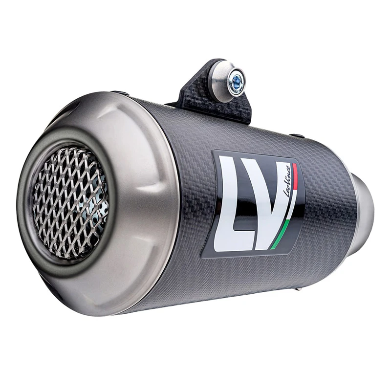 LeoVince 15250C LV-10 Carbon Slip-on Exhaust For Ducati Scrambler (2021-) - Image 4
