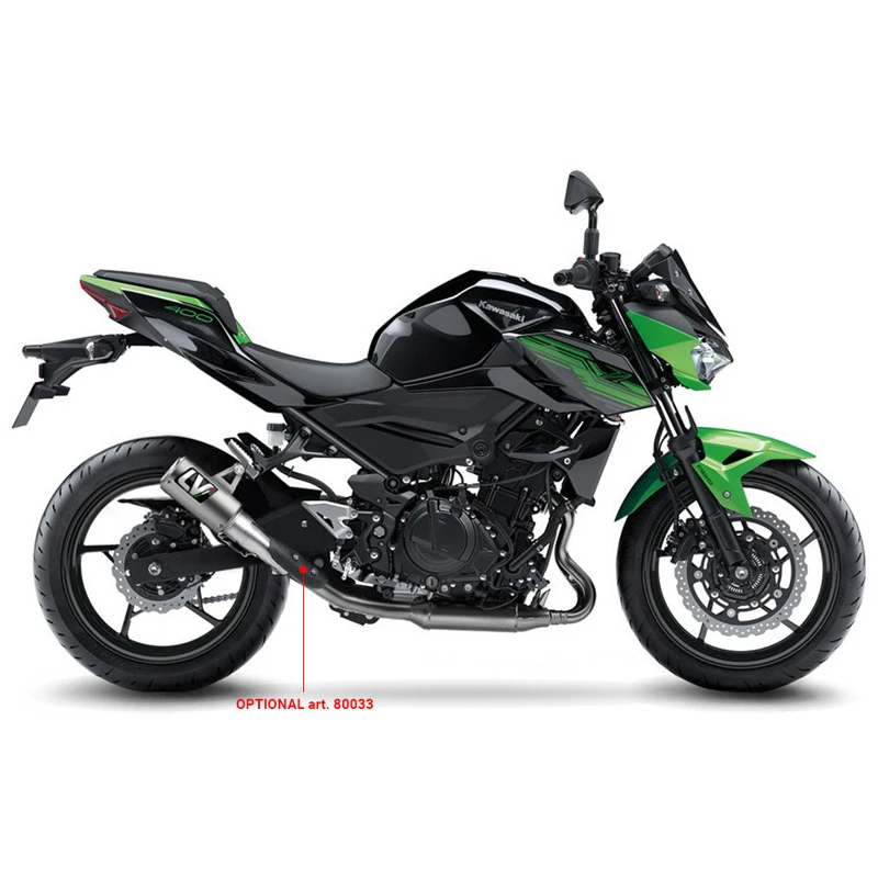 LeoVince 15400T LV Corsa Titanium Slip-on Exhaust For Kawasaki Z400/Ninja 400 '18- - Image 4