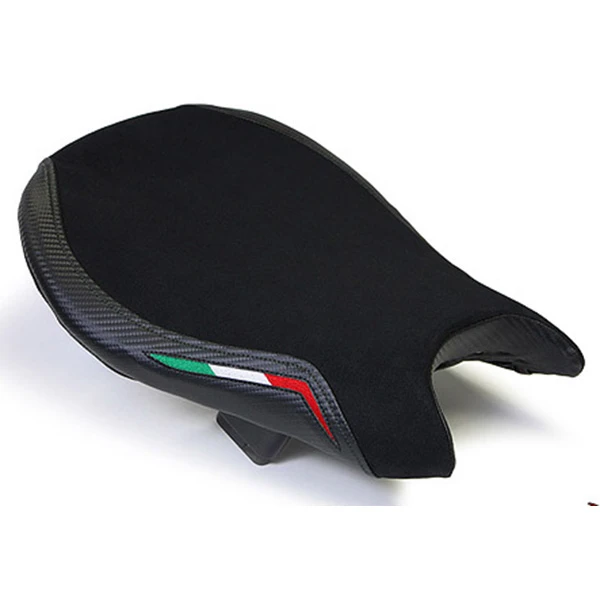 Luimoto 1131101 Team Italia Suede Seat Covers For Ducati Streetfighter - Image 2
