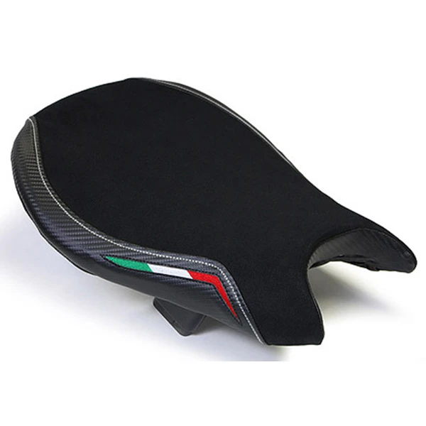 Luimoto 1131101 Team Italia Suede Seat Covers For Ducati Streetfighter - Image 3
