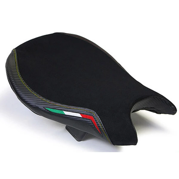 Luimoto 1131101 Team Italia Suede Seat Covers For Ducati Streetfighter - Image 4