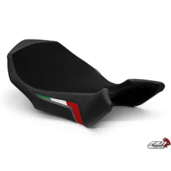 Luimoto 7031102 Team Italia Suede Seat Cover For MV Agusta Brutale 990R/1090RR