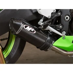 M4 KA6994 Street Slayer Full System Exhaust Carbon Fiber Kawasaki ZX-6R 636 (2013-)