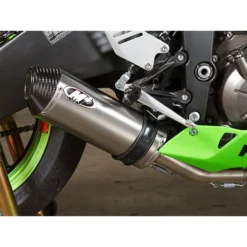 M4 KA6996 Street Slayer Full System Exhaust Titanium Kawasaki ZX-6R 636 (2013-)
