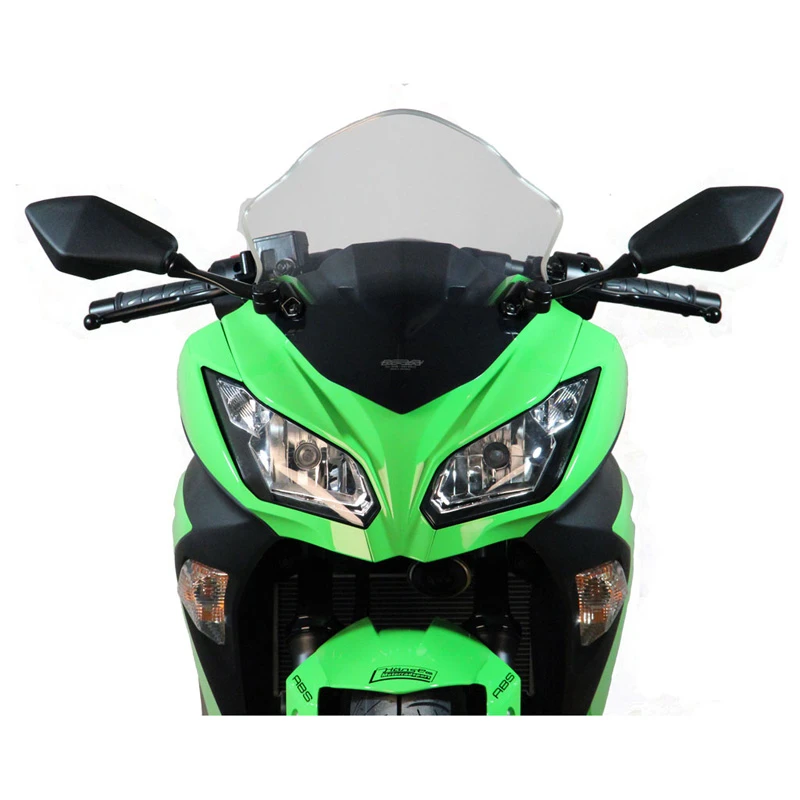 MRA 08.066.R Double-Bubble Racing Windshield For Kawasaki Ninja 250R / 300R (2013-current)