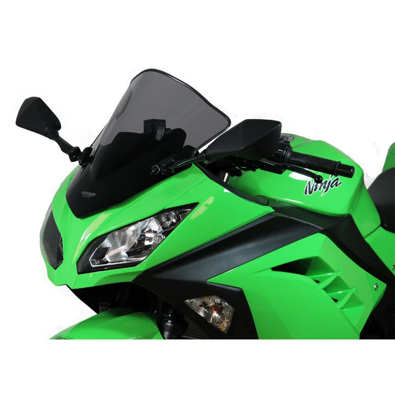 MRA 08.066.R Double-Bubble Racing Windshield For Kawasaki Ninja 250R / 300R (2013-current) - Image 2