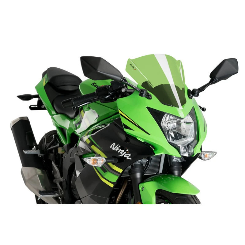 Puig 3539W Z-Racing Windshield For Kawasaki Ninja 125 (2019-) - Image 6