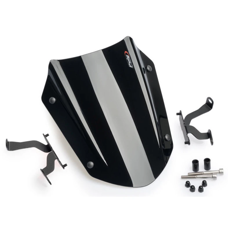 Puig 3773W New Generation Adjustable Sport Windshield For Ducati Diavel 1260/S (2019-) - Image 12