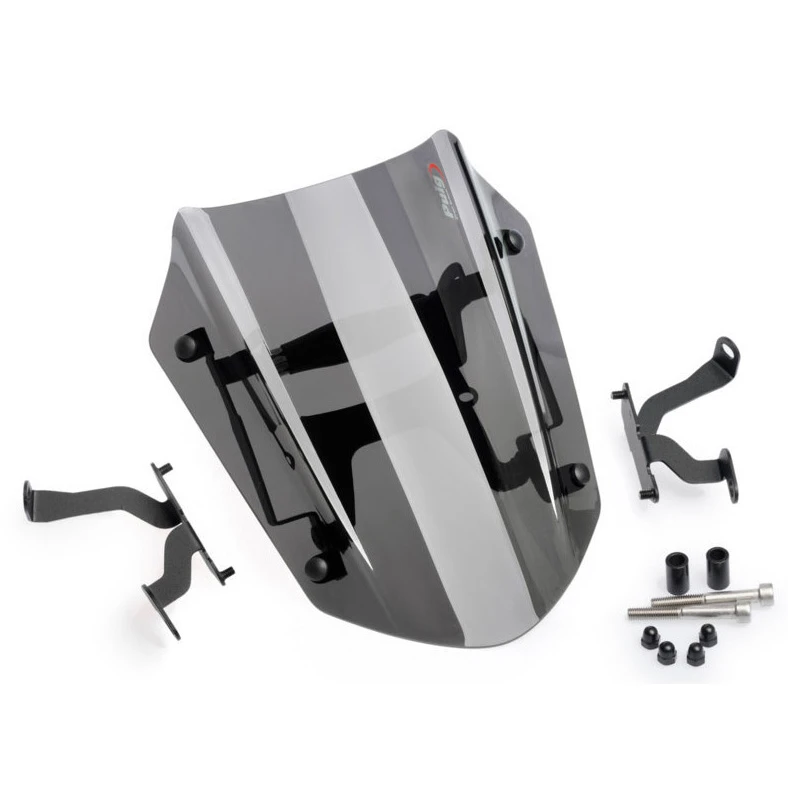 Puig 3773W New Generation Adjustable Sport Windshield For Ducati Diavel 1260/S (2019-) - Image 2