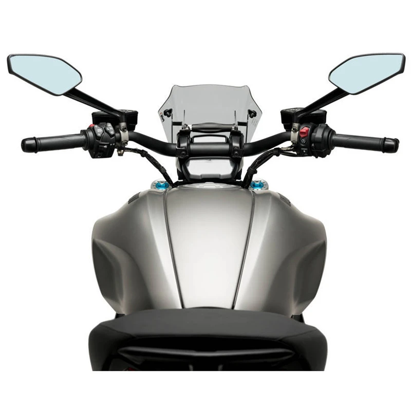 Puig 3773W New Generation Adjustable Sport Windshield For Ducati Diavel 1260/S (2019-) - Image 8