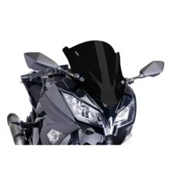 Puig 6463N Z-Racing Windshield, Black For Kawasaki Ninja 300 (2013-2017)