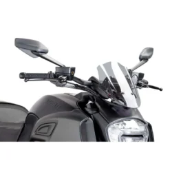 Puig 7570W Naked New Generation Touring Windshield For Ducati Diavel (2014-2018)
