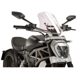 Puig 8922 Naked New Generation Touring Windshield For Ducati XDiavel / S (2016-)