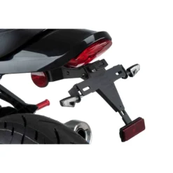 Puig 9597N License Support, Black For Kawasaki Z900RS (2018-)