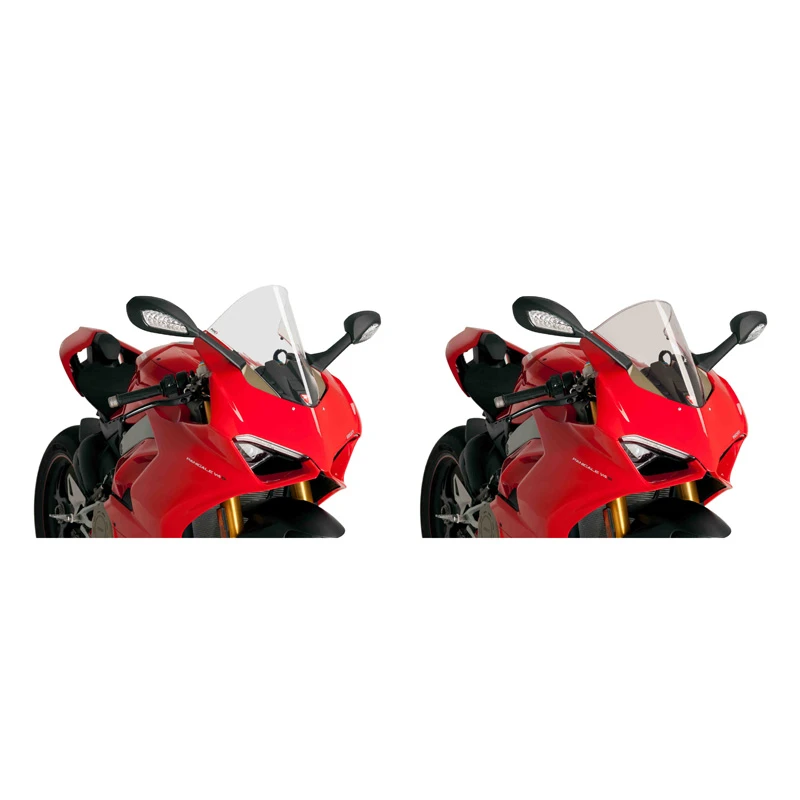 Puig 9690 Racing Windshield For Ducati Panigale V4S (2018-) - Image 7