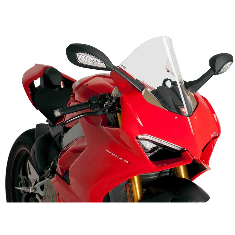 Puig 9690 Racing Windshield For Ducati Panigale V4S (2018-)
