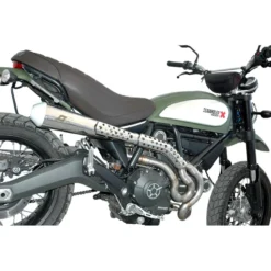 QD ADUC0420003 2 In 1 In 2 Full System Exhaust For Ducati Scrambler