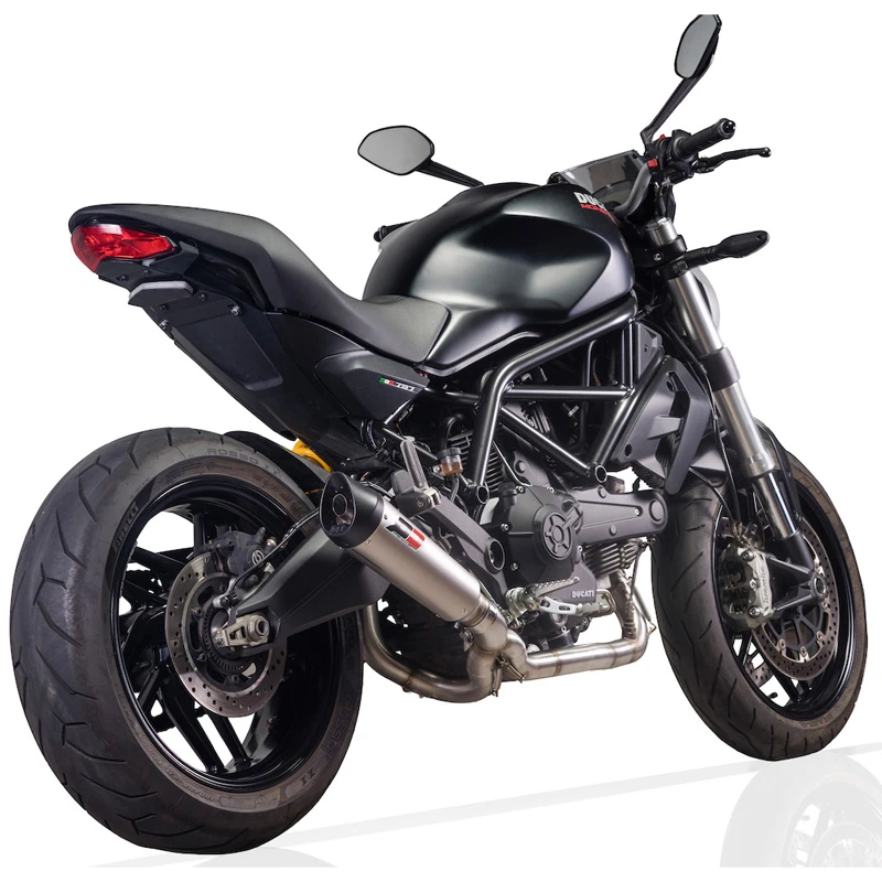 QD ADUC0480001-3 Tri-Cone Exhaust, Titanium For Ducati Monster 797 '17- - Image 3