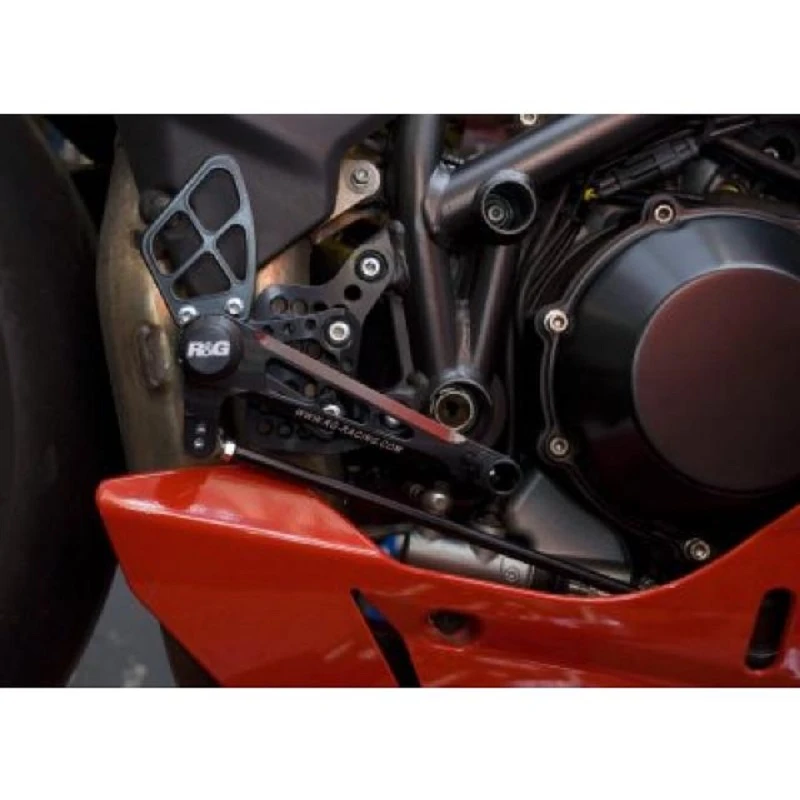 R&G Adjustable Rearsets - Ducati 848 / 1098 / 1198 Up To 2010