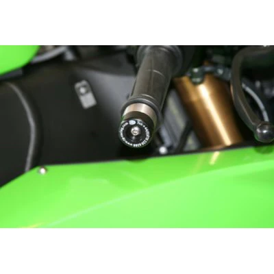 R&G BE0024BK Bar End Sliders For Kawasaki ZX-10R Ninja (2006-) & ZX-10RR (2021-) - Image 2