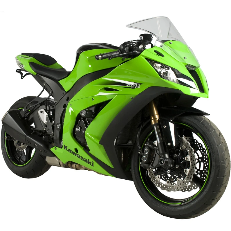 R&G BE0024BK Bar End Sliders For Kawasaki ZX-10R Ninja (2006-) & ZX-10RR (2021-) - Image 4