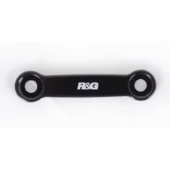 R&G BLP0091BK Rear Footrest Blanking Plate For Kawasaki Z125 (2019-)