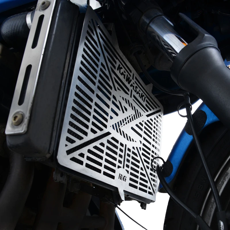 R&G BRG0003SS Stainless Steel Radiator Guard For Kawasaki Z750, Z1000 & Z800 - Image 2