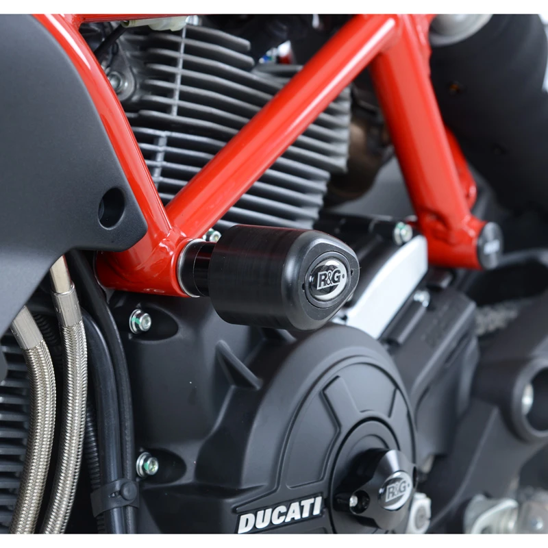 R&G CP0433BL Aero Style Frame Sliders For Ducati Monster 797 (2017-) - Image 4