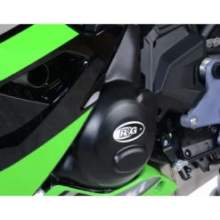 R&G ECC0225BK Engine Case Cover, Left, Kawasaki Z650 '17-'20 And Ninja 650 '17-