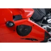 R&G ECC0254R Racing Engine Case Cover, LHS Black For Ducati Panigale V4 Models (2017-)