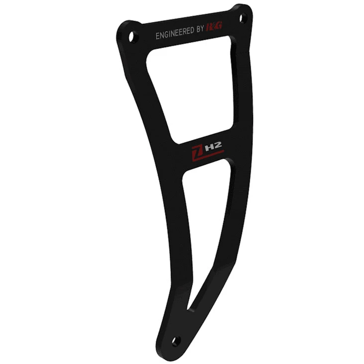 R&G EH0099BK-RED Exhaust Hanger, Black With Red For Kawasaki ZH2 (2020-) - Image 3