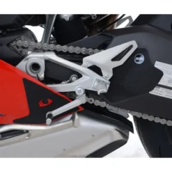 R&G EZBG211BL Boot Guards For Ducati Panigale V4 (2018-)