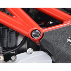R&G FI0126BK Frame Plug LHS, For MV Agusta Brutale 1090 (2014-current)