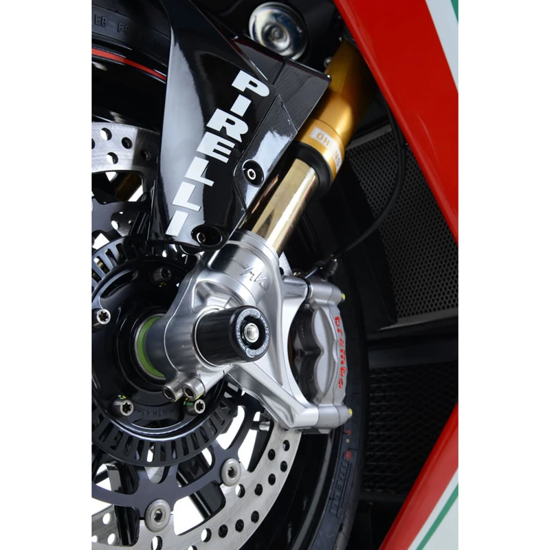 R&G FP0180BK Fork Protectors For MV Agusta F4RR (2011-) Ohlins Forks, F4 RC (2015-) - Image 2