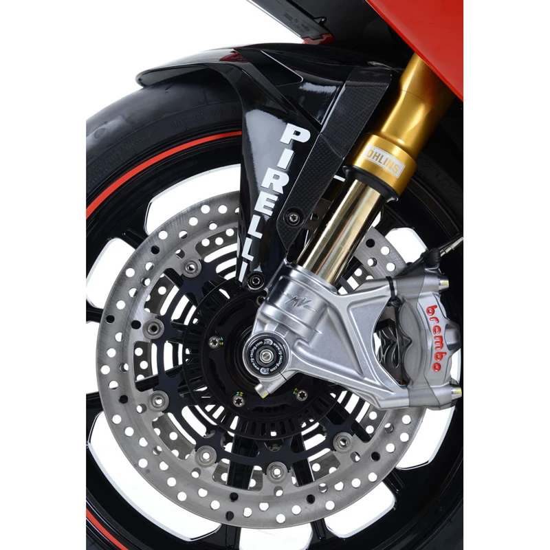 R&G FP0180BK Fork Protectors For MV Agusta F4RR (2011-) Ohlins Forks, F4 RC (2015-) - Image 3