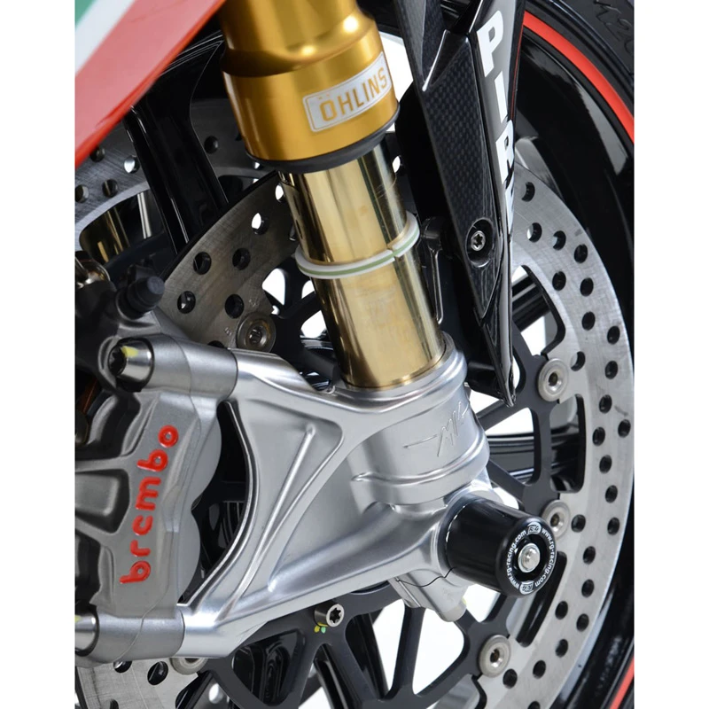 R&G FP0180BK Fork Protectors For MV Agusta F4RR (2011-) Ohlins Forks, F4 RC (2015-) - Image 4