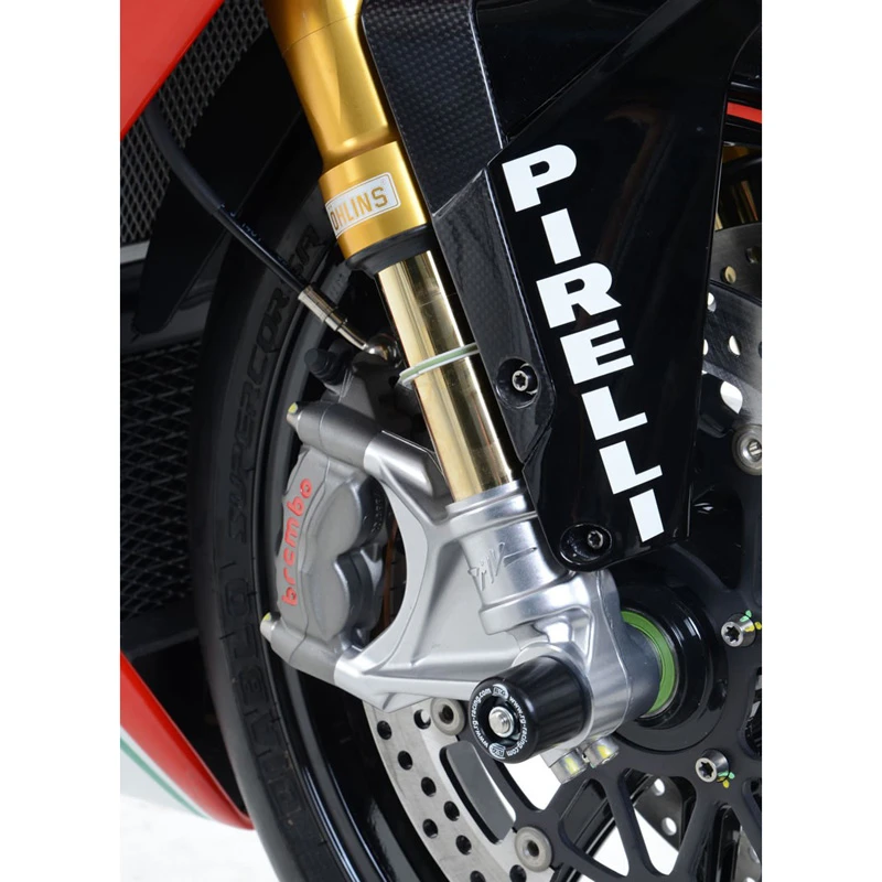 R&G FP0180BK Fork Protectors For MV Agusta F4RR (2011-) Ohlins Forks, F4 RC (2015-) - Image 6