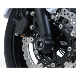 R&G FP0192BK Front Axle Sliders For Kawasaki Z650/RS & Ninja 650 (2017-current)
