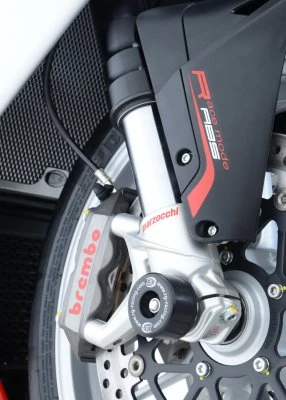 R&G FP0107BK Front Axle Sliders Protectors For MV Agusta F4 (2010-2014) - Image 3