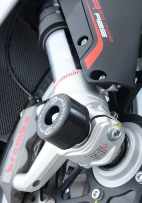 R&G FP0107BK Front Axle Sliders Protectors For MV Agusta F4 (2010-2014) - Image 4