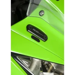R&G MBP0004BK Mirror Blanking Plate For Kawasaki ZX-10R (2011-2015)
