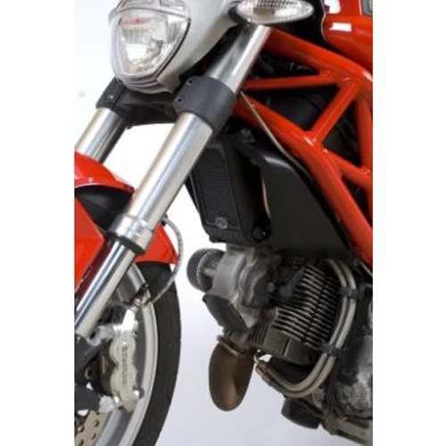 R&G OCG0014BK Oil Cooler Guard For Ducati Monster 1100 / 1100S / 1100 And Monster 796 - Image 2