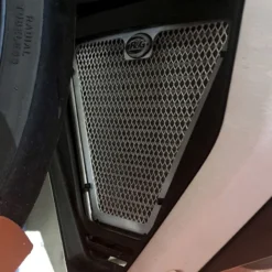 R&G OCG0033BK Oil Cooler Guard, Black For Ducati Panigale V4, V4S And Speciale (2017-)