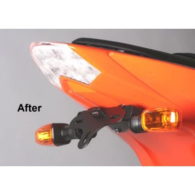 R&G Racing LP0048BK "Tail Tidy" Fender Eliminator For Z1000 '07-'09, Z750 '07-'10 - Image 3